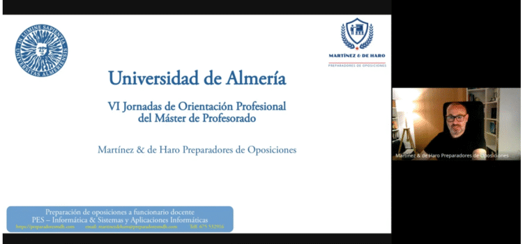 VI Jornadas de Orientación del Máster de Profesorado. UAL 2025 VI Jornadas de Orientación en el Máster de Profesorado. UAL 2025