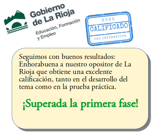 Seguimos con las calificaciones de La Rioja