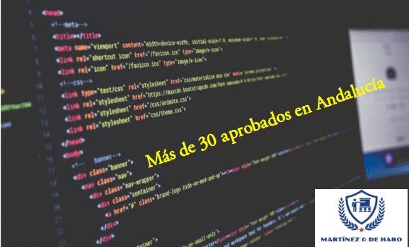 Más de los 30 nuevos funcionarios docentes PES Informática de Andalucía se preparan con nosotros Más de 30 opositores aprueban en Andalucía