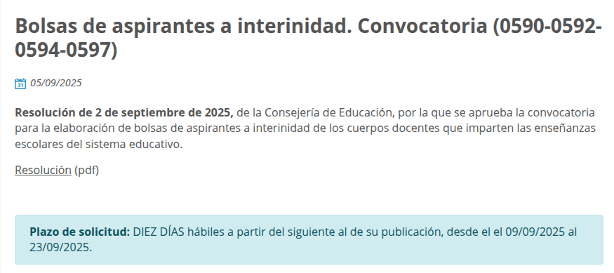 Bolsa Asturias Informática y SAI