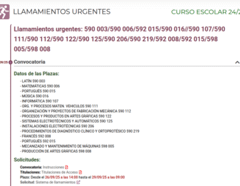 Bolsa extraordinaria en Extremadura: Informática