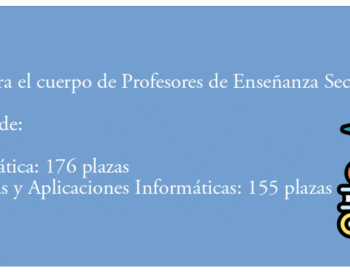 Se convocarán 176 plazas de PES Informática para 2026