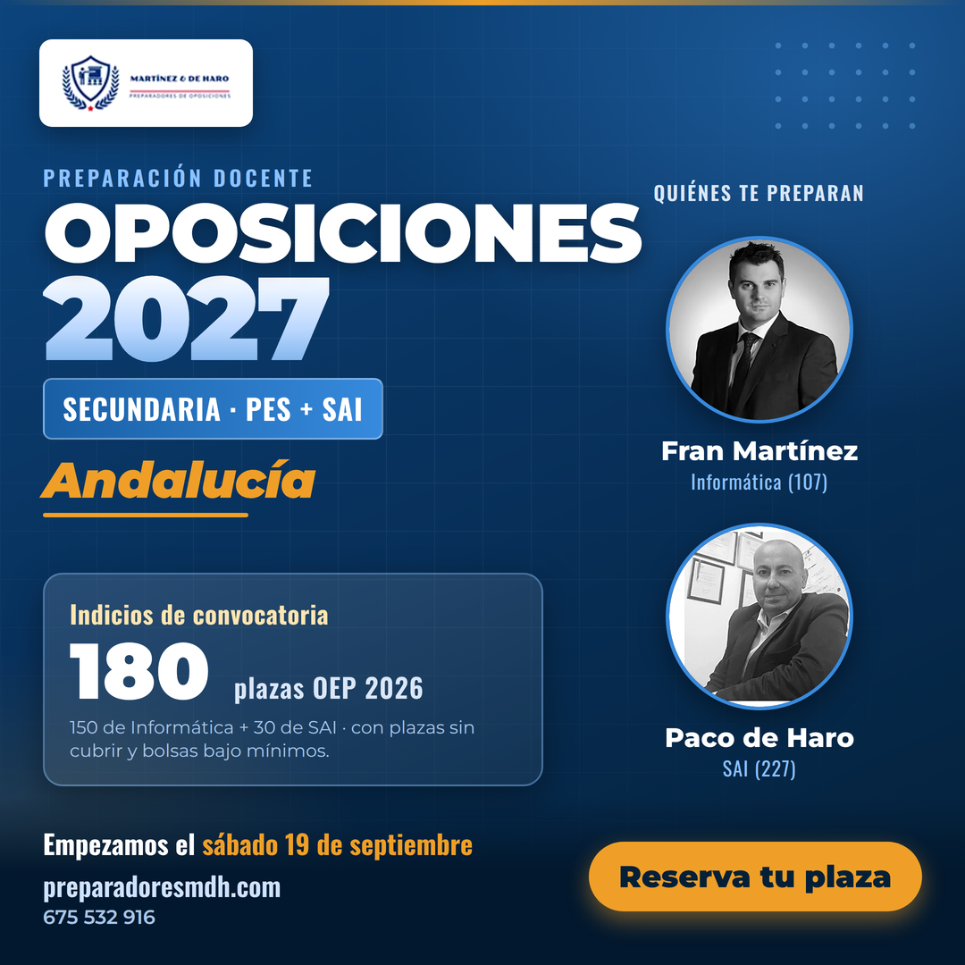 Preparación Informática & SAI 2027