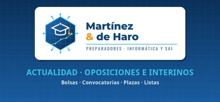 Castilla y León abre listas extraordinarias dinámicas para el curso 2026/2027 Preparadores MartÃnez & de Haro
